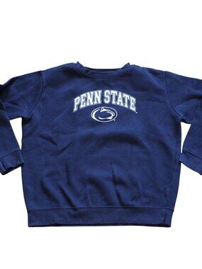 Penn State Nittany Lions Navy Blue Crewneck Pullover Sweatshirt Size Unknown